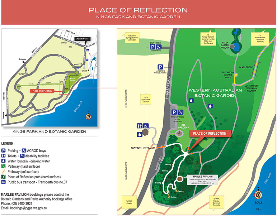 Place of Reflection Map